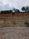 The banks of the mighty Volga River near the city of Kazan.