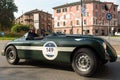 Piacenza, Italy, 1000 Miglia historic race car, Healey Nash Prototype 1950 Royalty Free Stock Photo