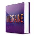 Migraine concept.