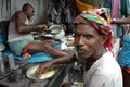 Migrant labour in Kolkata. Royalty Free Stock Photo