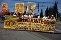 Migrante BC, Pinoy Fiesta Parade Royalty Free Stock Photo