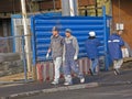 Migrants in construction