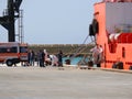 Migrants disembarkation in Sicily