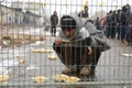 Migrants stuck in Serbia towards the EU