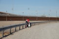 Migration border Juarez Chihuahua Mexico - El Paso, Texas, United States. Royalty Free Stock Photo