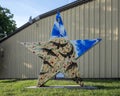 `The Migration`, a fiberglass star sculpture by DonRoy in Arlington, Texas.