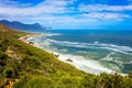 Migratory birds over the surf Royalty Free Stock Photo