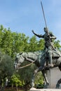 Miguel Cervantes monument - Don Quijote and Sancho Panza, Madrid