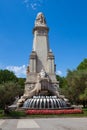 Miguel de Cervantes Monument Royalty Free Stock Photo