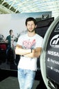 Miguel Faisca @PlayStation - GT Academy, 2014 Royalty Free Stock Photo