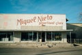 Miguel Nieto Department Store vintage sign, Presidio, Texas