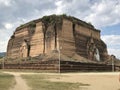 Migun, Myanmar - November 7, 2019: Migun Sayadaw Memorial