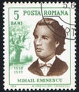 Mihail Eminescu Royalty Free Stock Photo