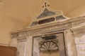 mihrab in the former mosque of the janissaries in chania in crete (greece)