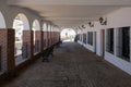 MIJAS, ANDALUCIA/SPAIN - JULY 3 : View of Archways in Mijas A Royalty Free Stock Photo