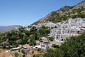 MIJAS, ANDALUCIA/SPAIN - JULY 3 : View from Mijas in Andalucia Royalty Free Stock Photo