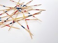 Mikado Board Game With Wooden Sticks Royalty Free Stock Photo