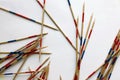 Mikado sticks game Royalty Free Stock Photo