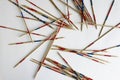 Mikado sticks game Royalty Free Stock Photo