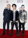 Mike Dirnt, Billie Joe Armstrong, Tre Cool of Green Day Royalty Free Stock Photo