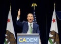 Mike McGuire speaking at the CADEM Endorsing Convention in Sacramento, CA