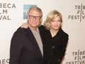 Mike Nichols and Diane Sawyer at 2011 Tribeca Film Festival