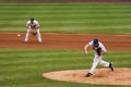 Mike Pelfrey and David Wright, New York Mets Royalty Free Stock Photo