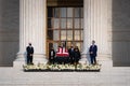 Mike Pence Paying His Respects To RBG Royalty Free Stock Photo