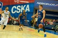 Mikhail Kulagin 30 in a basketball game