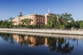 Mikhailovsky or Engineering castle from the Fontanka river, St. Petersburg Royalty Free Stock Photo