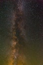 The Milky Way at night Royalty Free Stock Photo