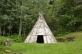 Mikmaq teepee Royalty Free Stock Photo