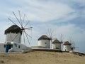 Mikonos Windmill Royalty Free Stock Photo
