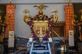 Mikoshi Shrine Temple in Asakusa. Royalty Free Stock Photo
