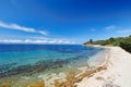 Mikri Elia beach in Chalkidiki, Greece Royalty Free Stock Photo