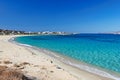 Mikri Vigla beach of Naxos, Greece Royalty Free Stock Photo
