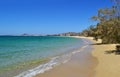 Mikri Vigla beach Naxos Greece Royalty Free Stock Photo