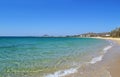 Mikri Vigla beach Naxos Greece Royalty Free Stock Photo