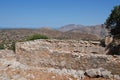 Mikro Chorio ruins, Tilos Royalty Free Stock Photo