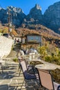 Mikro Papigo zagori greece. Royalty Free Stock Photo