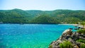 Mikros Gialos bay, Lafkada, Lefka, Levka island, Greece