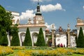 Mikulov castle garden art