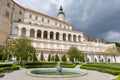 Mikulov Castle in the town of Mikulov in South Moravia, Czech Republic