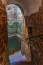 Mikvah inside of the old synagogue in Speyer, Germany Royalty Free Stock Photo