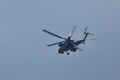 Mil Mi-28 Mi-28NM, codification of NATO: Havoc. Russian all-weather, day-night, military tandem, two-seat anti-armor Royalty Free Stock Photo