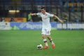 Alessandro Florenzi in action during the match