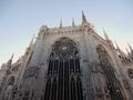 Milan - Apse of the Duomo Royalty Free Stock Photo