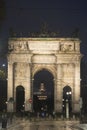 Milan: Arco della Pace at evening