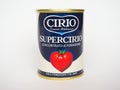 MILAN - AUG 2019: Cirio tomato concentrate paste