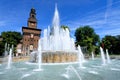 Milan - Castello Sforzesco castle Royalty Free Stock Photo